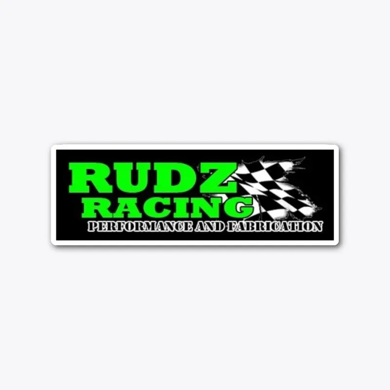 Rudz Racing Logo Sticker