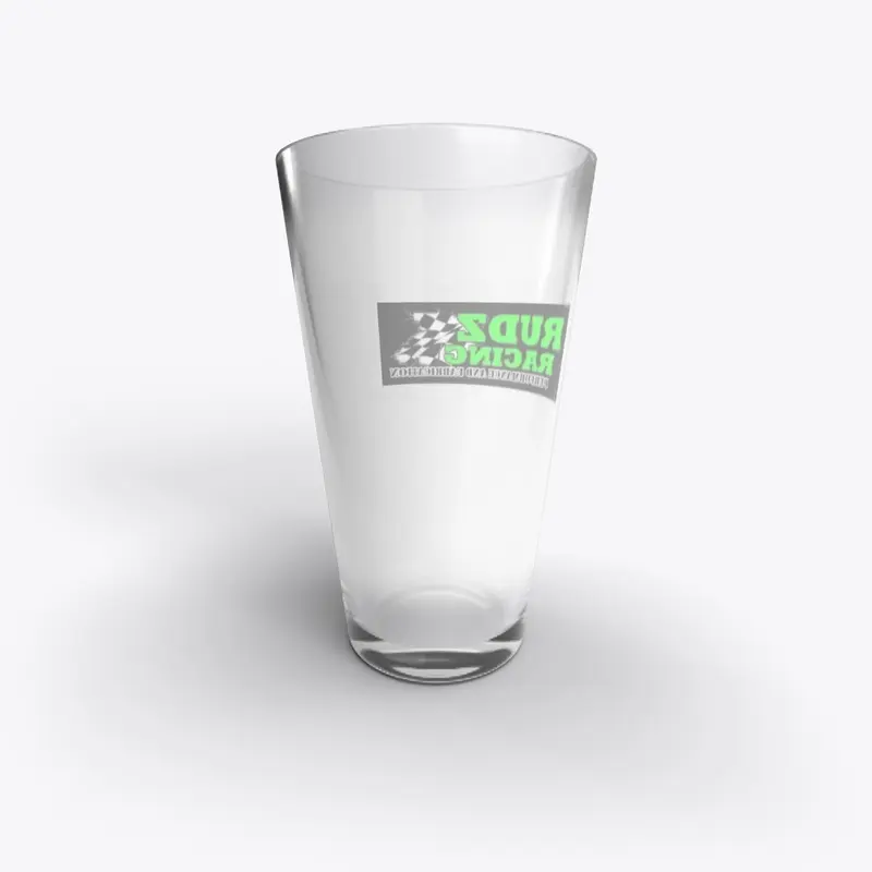 Rudz Racing Pint Glass